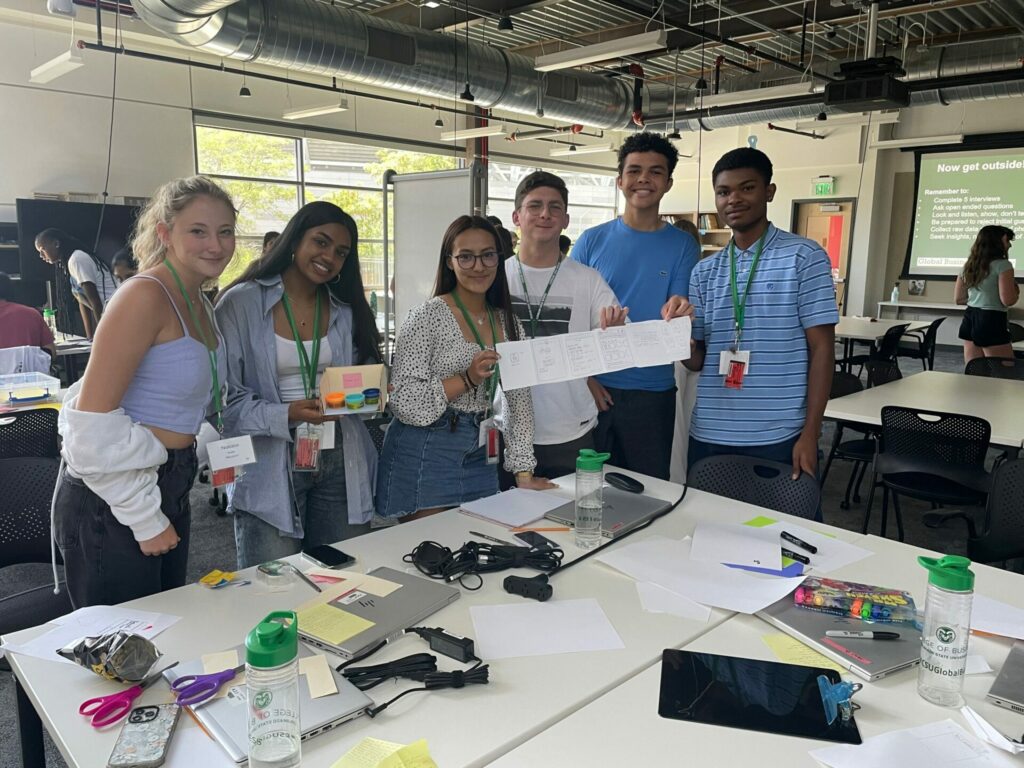 High school students attend Global Business Academy
